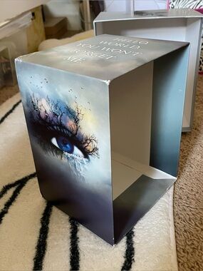 Shatter Me series book display